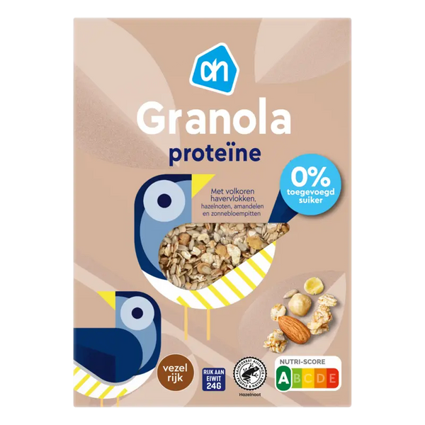 Granola proteïne 0% toegevoegd suiker