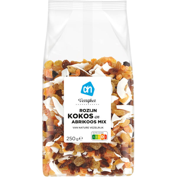 Enricher raisin coconut and apricot mix