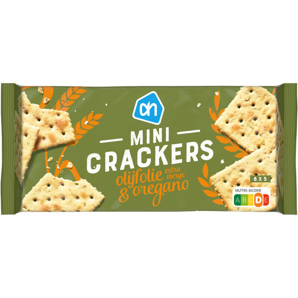 Mini crackers olive oil & oregano