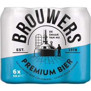 Brouwers Premium bier 6-pack