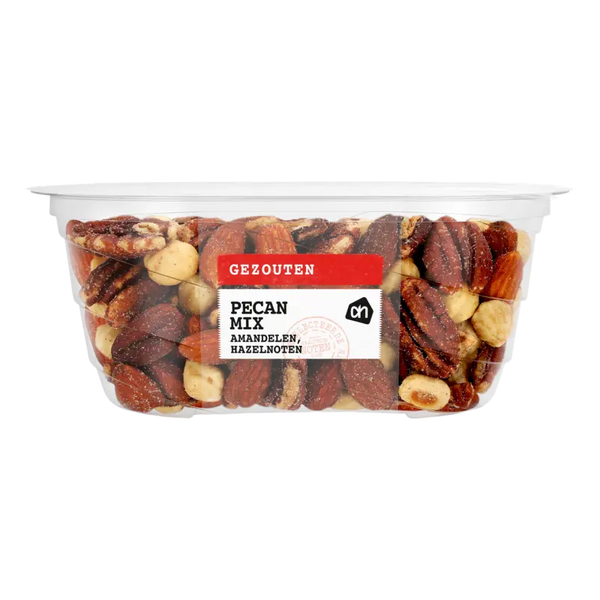 Pecanmix amandelen, hazelnoten gezouten