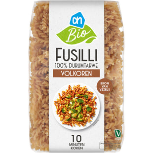Bio-Fusilli aus Vollkorn