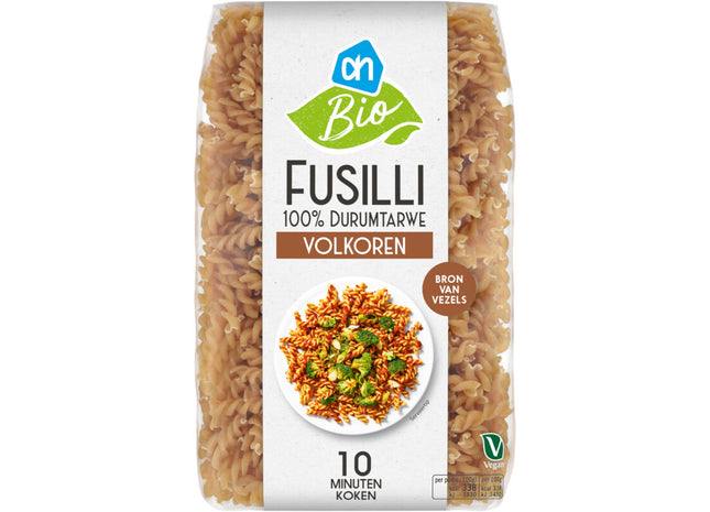 Bio-Fusilli aus Vollkorn