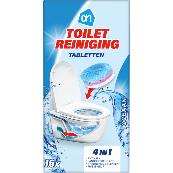 Toilet cleaning tablets