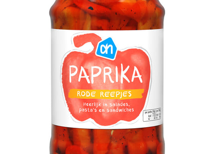 Paprika rode reepjes