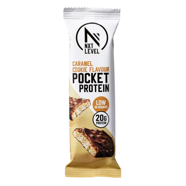 NXT Level Pocket protein caramel biscuit