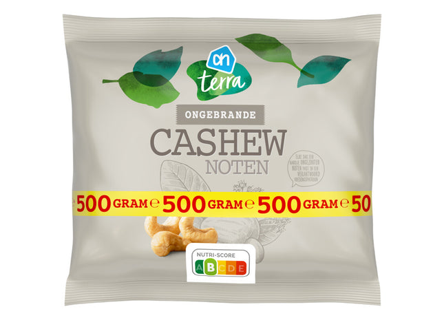 Ongebrande cashewnoten