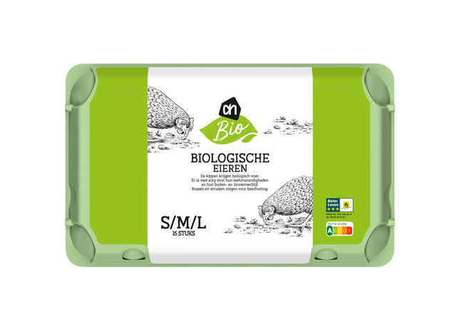 Biologisch Eieren S M L