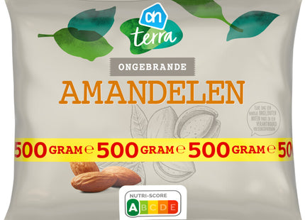 Amandelen ongebrand