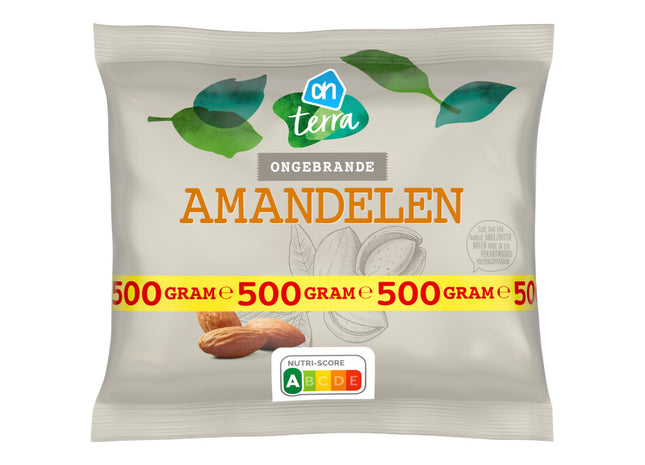 Amandelen ongebrand