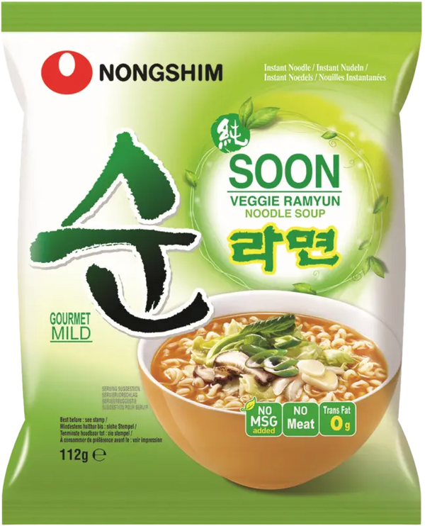 Nongshim Gemüse-Ramen-Nudeln
