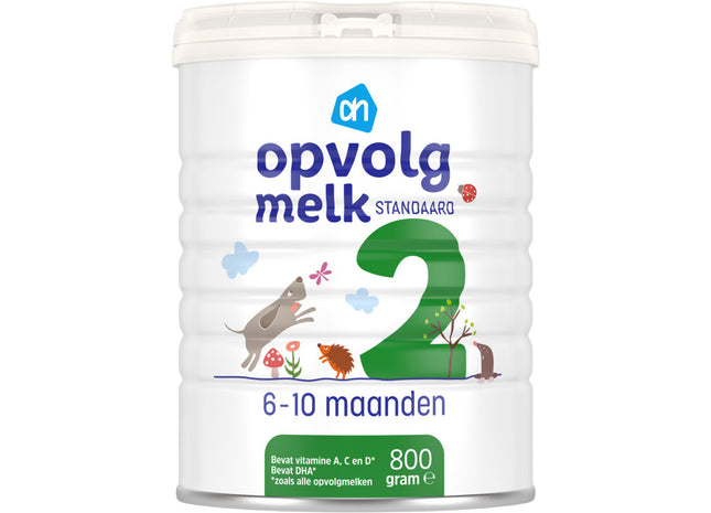 Opvolgmelk standaard 2 met melkvet
