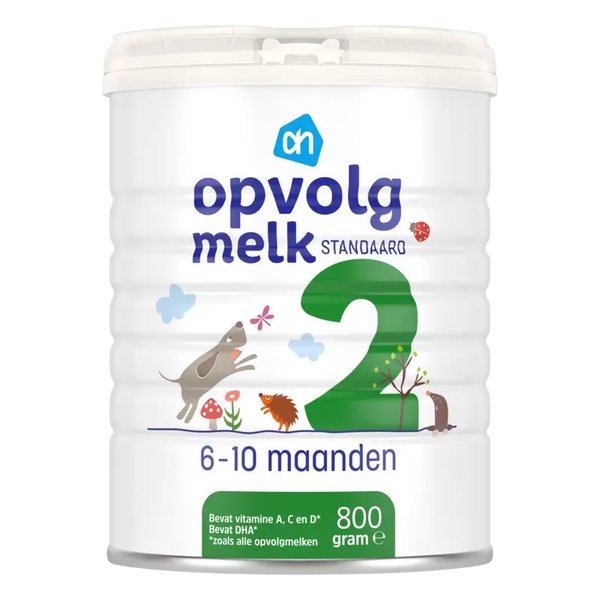 Opvolgmelk standaard 2 met melkvet