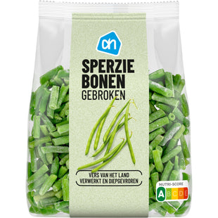 Sperziebonen gebroken