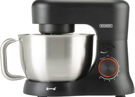 Bourgini Keukenmachine kitchen zwart 4,5 liter
