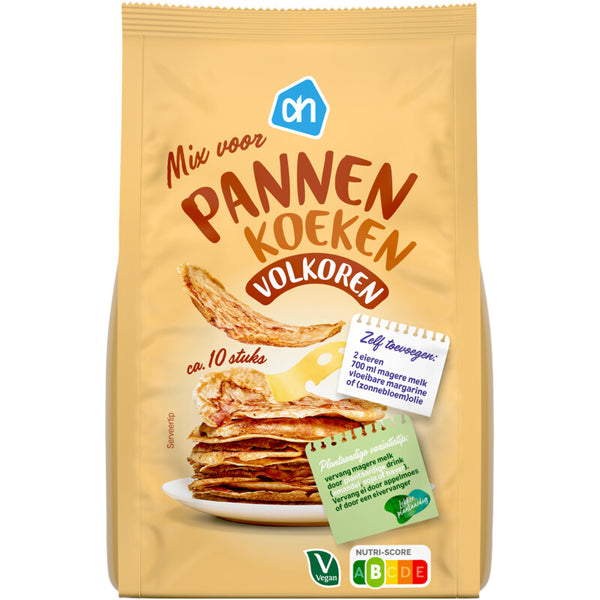 Mix voor pannenkoeken volkoren