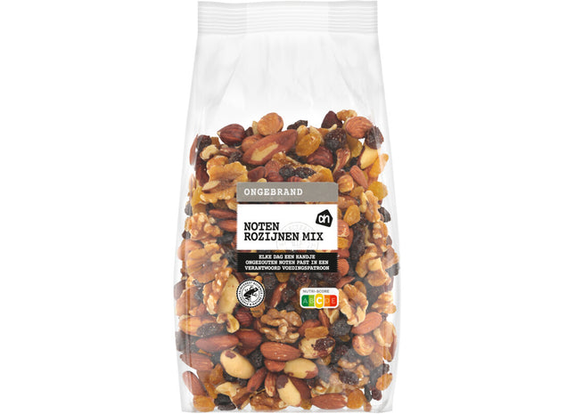Noten rozijnen mix ongebrand