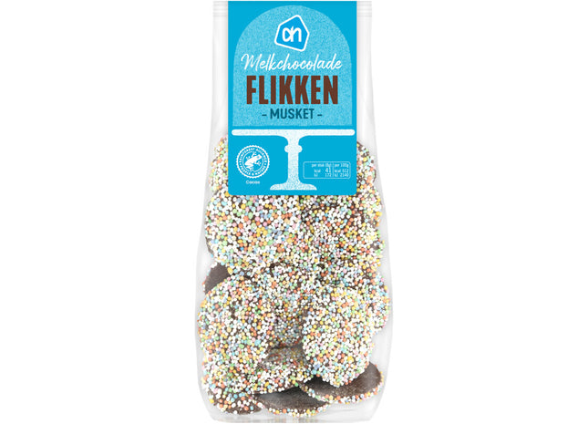 Melkchocolade flikken musket