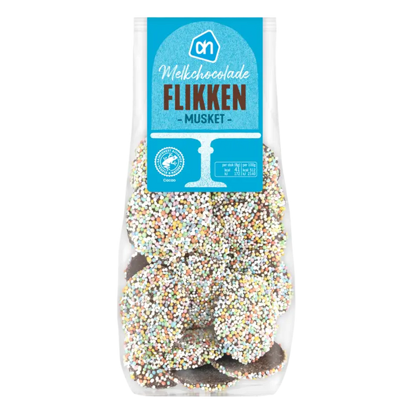 Milk chocolate musketeer buttons