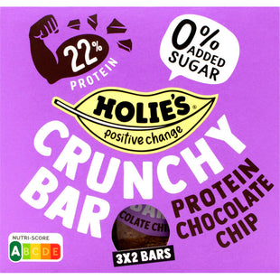 Holie's Crunchy bar protein chocolate chip
