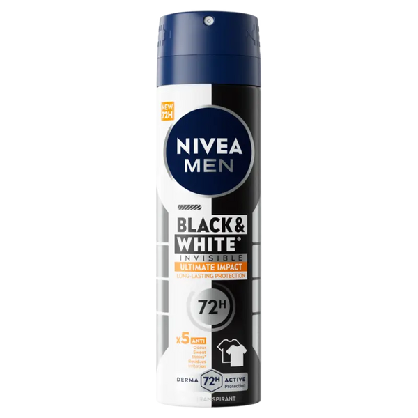 NIVEA Men black & white anti-transpirant spray