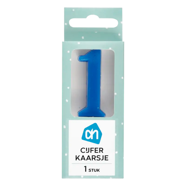 Candle number 1 color