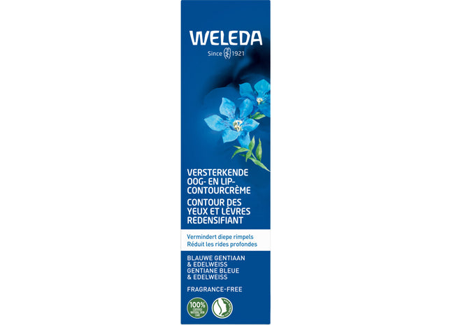 Weleda Blauwe gentiaan oog-en lipcountourcreme