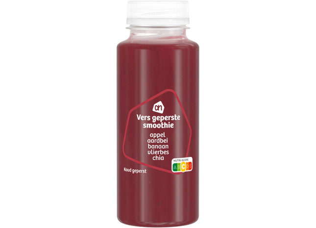 Verse smoothie aardbei vlierbes chia