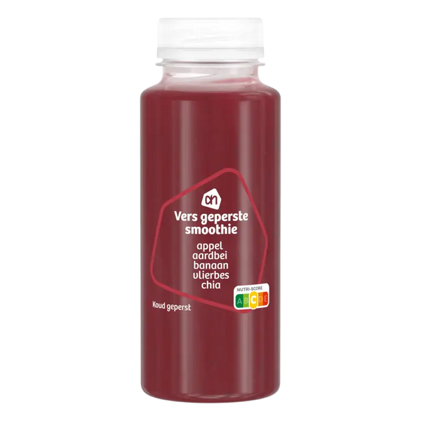 Verse smoothie aardbei vlierbes chia