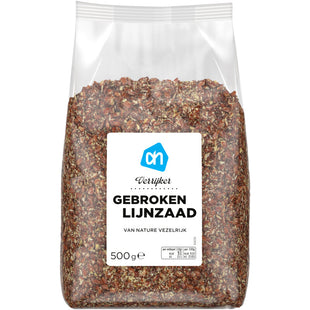 Anreicherung gebrochener Leinsamen