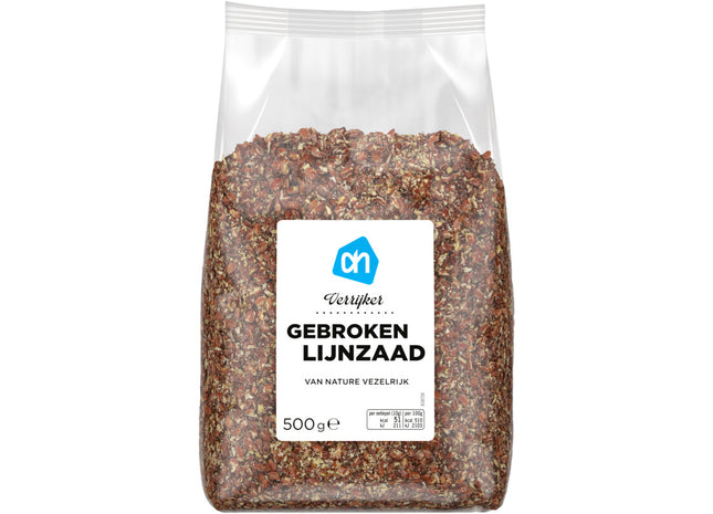 Verrijker gebroken lijnzaad