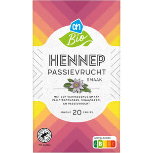 Biologisch Hennep passievruchtsmaak