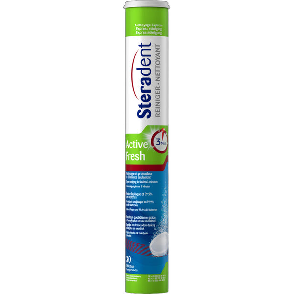 Steradent Denture Cleaner Active Fresh