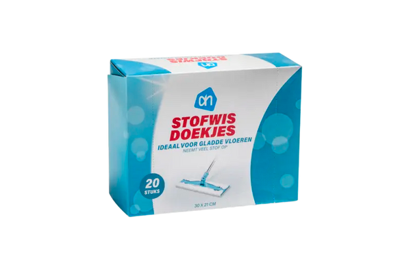 Dust wiping cloths