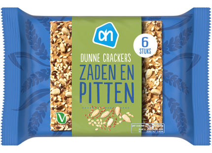 Dunne crackers zaden en pitten