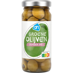 Grüne Oliven ohne Kerne