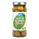 Green olives without pit