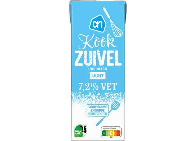 Kochen von Milchprodukten 7,2 %