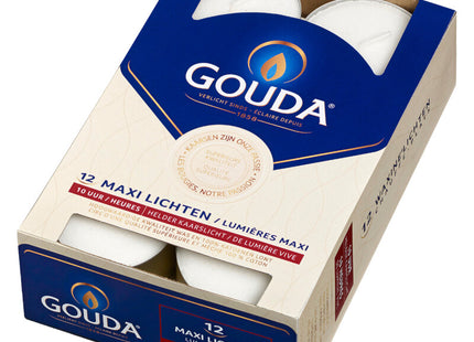 Gouda Maxi lichten helder kaarslicht 10 uur