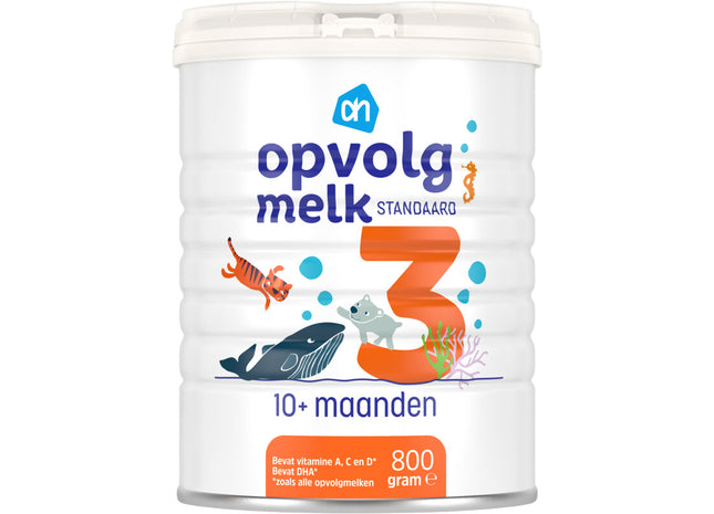 Opvolgmelk standaard 3 met melkvet