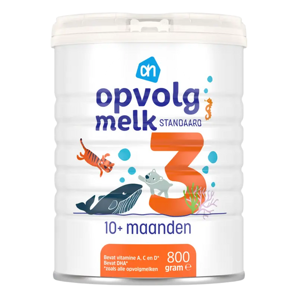 Opvolgmelk standaard 3 met melkvet