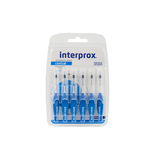 Interprox Premium Conical Interdental Brush Blue