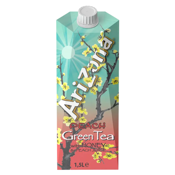 Arizona Green tea peach with honey