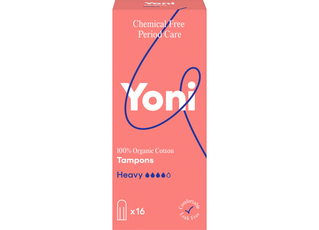 Yoni-Tampons aus schwerer Bio-Baumwolle