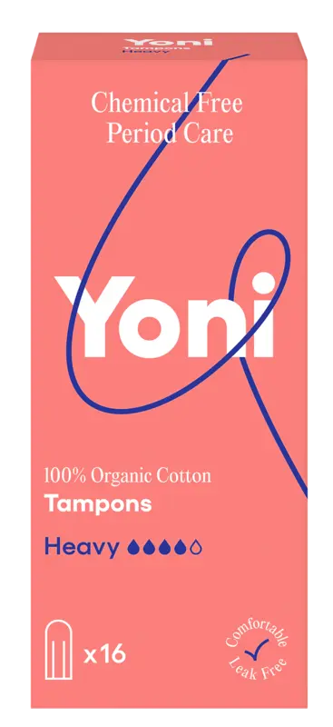 Yoni Tampons of organic cotton heavy
