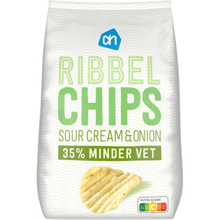 Ribbelchips sour cream & onion