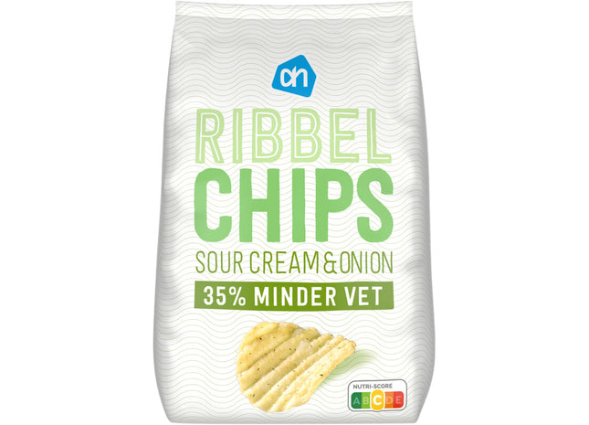 Ribbelchips sour cream & onion