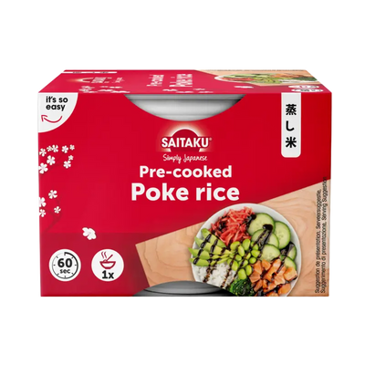 Sushi rice, poke bowl rice
