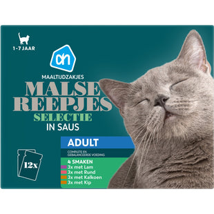 Tüte zarte Streifen in Soße für Erwachsene