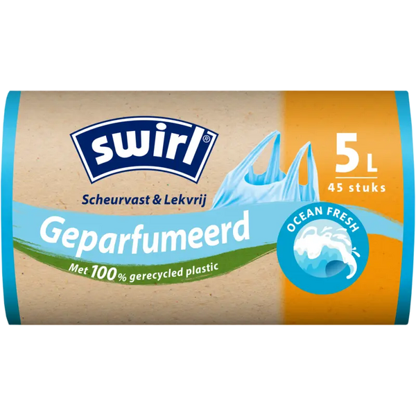 Swirl Pedaalemmerzakken ocean 5 liter